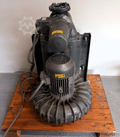 Olievrije vacuümpomp elektror sd7 Karl Müller elektror SD-7 6,8m3/h 200mbar