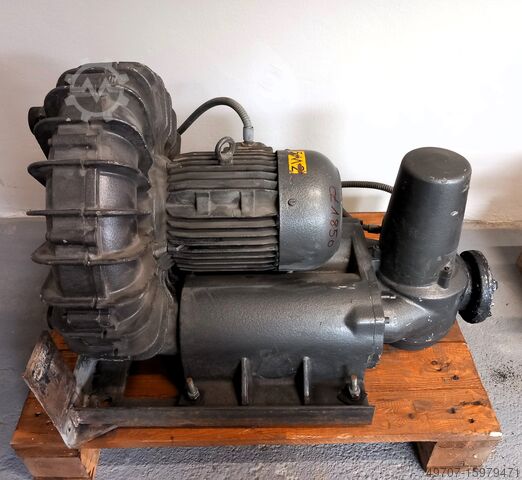 Olievrije vacuümpomp elektror sd7 Karl Müller elektror SD-7 6,8m3/h 200mbar