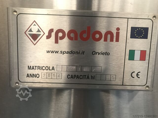 Spadoni, Videojet Robix, Arca Labeling, 6 HL Brewhouse (2014) Spadoni, Videojet Sudhaus