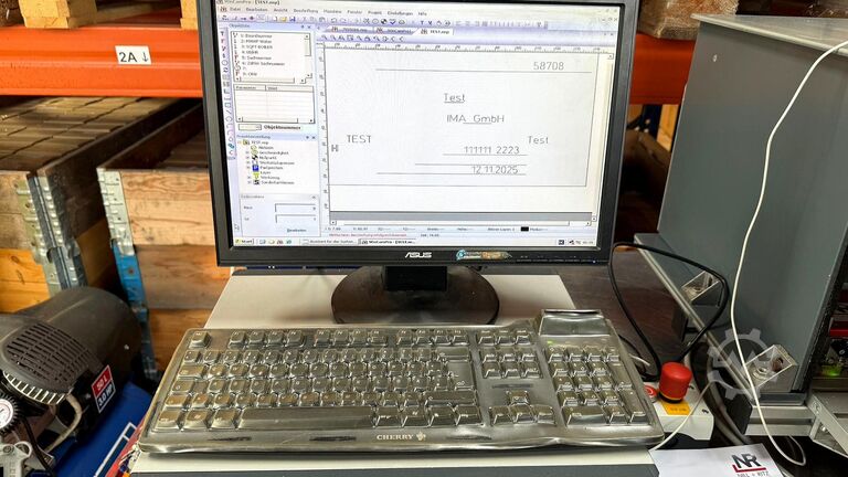 Scribing and dot peen marking machine / Engraving machine Nill + Ritz TSM 15-10-UG