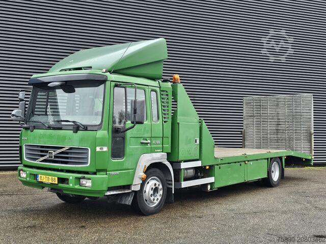 Recovery vehicle Volvo FL612 / MACHINE TRANSPORT / OPRIJ WAGEN