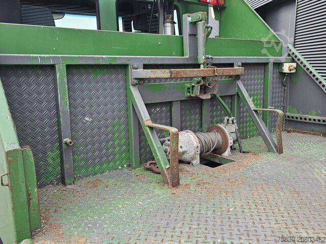 Recovery vehicle Volvo FL612 / MACHINE TRANSPORT / OPRIJ WAGEN