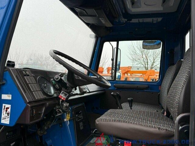 Three-sided tipper truck Unimog U1650 Hiab 071AW - 5+6 Steuerkreis - 2Zapfwellen