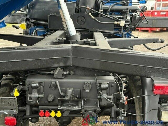 Three-sided tipper truck Unimog U1650 Hiab 071AW - 5+6 Steuerkreis - 2Zapfwellen