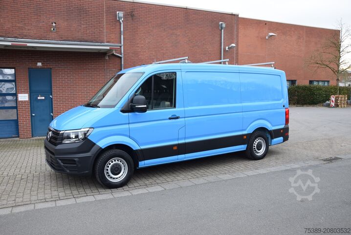 Panel van VW Crafter 35 Flach Werkstattwagen Regale AHK Klima