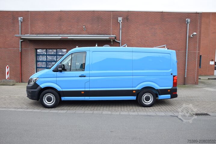 Panel van VW Crafter 35 Flach Werkstattwagen Regale AHK Klima