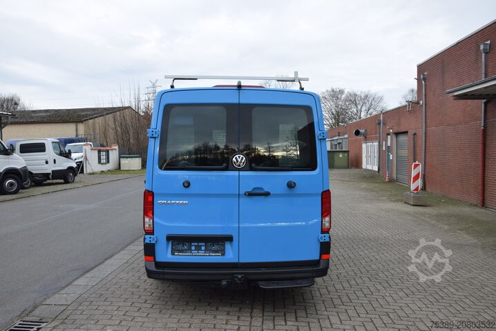 Panel van VW Crafter 35 Flach Werkstattwagen Regale AHK Klima