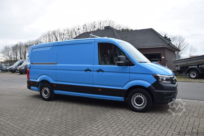 Panel van VW Crafter 35 Flach Werkstattwagen Regale AHK Klima