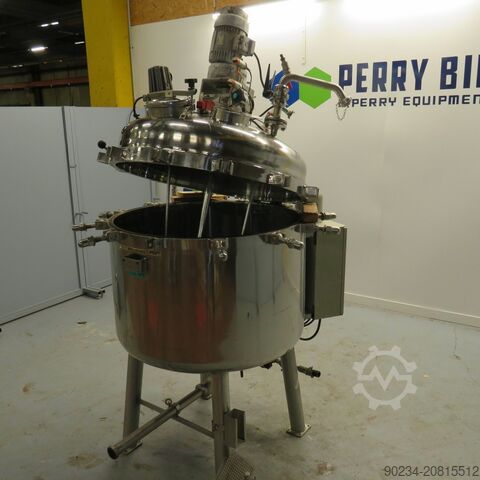 670 l nerezová míchací nádrž s dieselovým pláštěm DIESSEL GMBH & CO. 500 LITRE