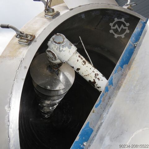 5000 litrový nerezový míchač Nautamix NAUTAMIX 4000 Litre