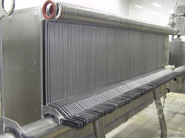 Klarifikační deskový filtr z nerezové oceli Seitz Orion typ OF 100/150, 1000 mm x 1000 mm, filtrační SEITZ OF100/150