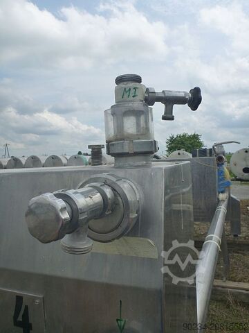 Klarifikační deskový filtr z nerezové oceli Seitz Orion typ OF 100/150, 1000 mm x 1000 mm, filtrační SEITZ OF100/150