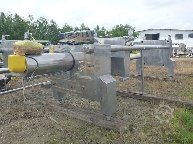 Klarifikační deskový filtr z nerezové oceli Seitz Orion typ OF 100/150, 1000 mm x 1000 mm, filtrační SEITZ OF100/150