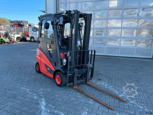 Linde H14D-01 / Triplex: 4,62 m! / Sideshift / endast 1 305 h! Linde H14D-01 / Triplex: 4.62m! / SS / nur 1.305h!
