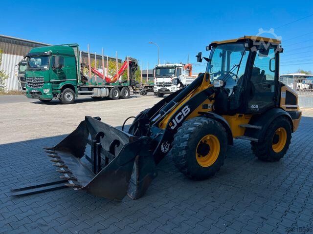  JCB 409 SV / nur 890h! / Klappschaufel / Gabel
