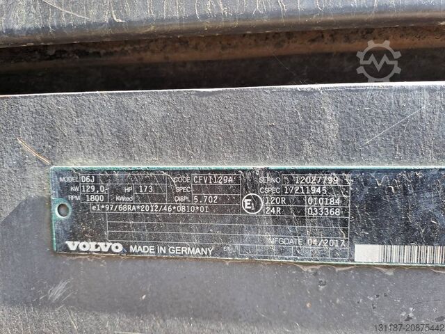 Crawler excavator Volvo EC 220 EL