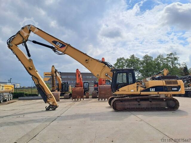 Crawler excavator CAT 330 DL UHD (21m UHD + standard boom)