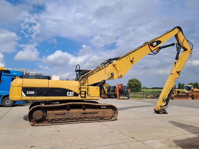Crawler excavator CAT 330 DL UHD (21m UHD + standard boom)
