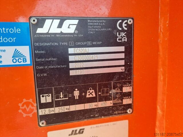 Teleskopbühne JLG EC520AJ