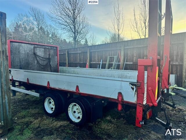 Low loader  Mueller Maskinhenger