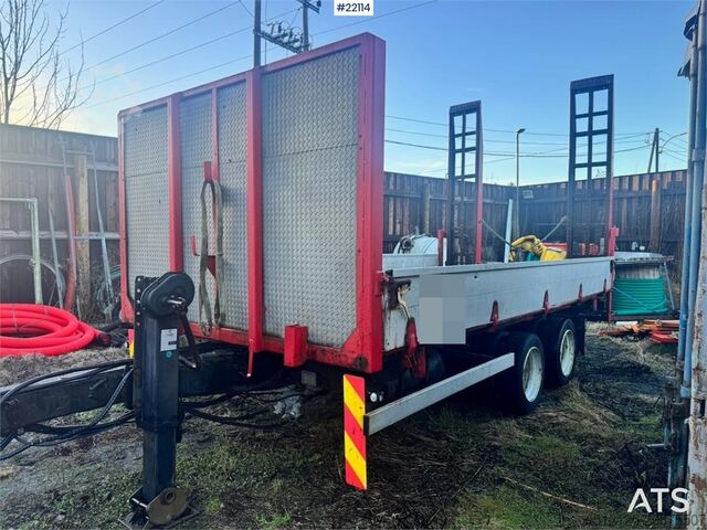 Low loader  Mueller Maskinhenger