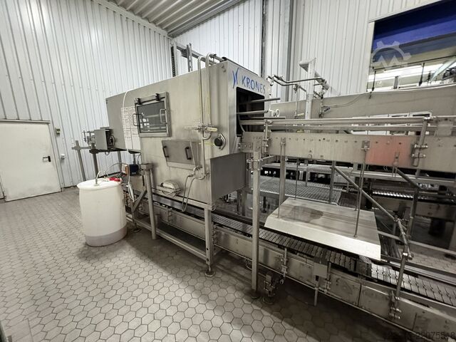 Krones K6W-25-S-E maşină de spălat lăzi (2000) Krones Kastenwascher