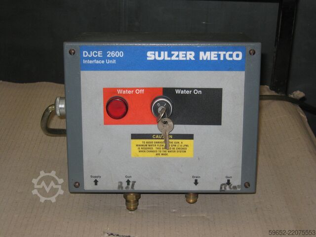 Installation de revêtement HVOF DJCE Oerlikon Sulzer Metco HVOF DJCE