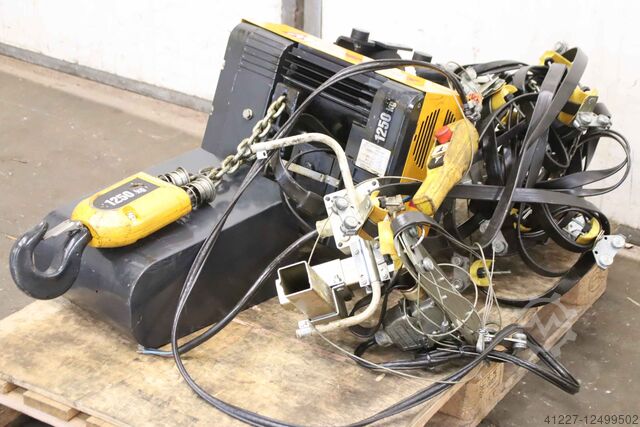 Kettingtakel met loopkat 1250 kg Konecranes XN16 2004 B2
