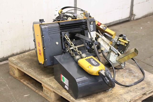 Kettenzug mit Fahrwerk 1250 kg Konecranes XN16 2004 B2