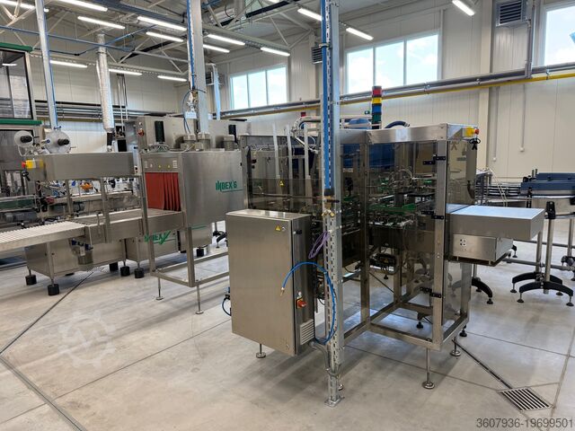 Linha automática de enchimento e embalagem INDEX