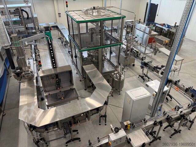 Linha automática de enchimento e embalagem INDEX