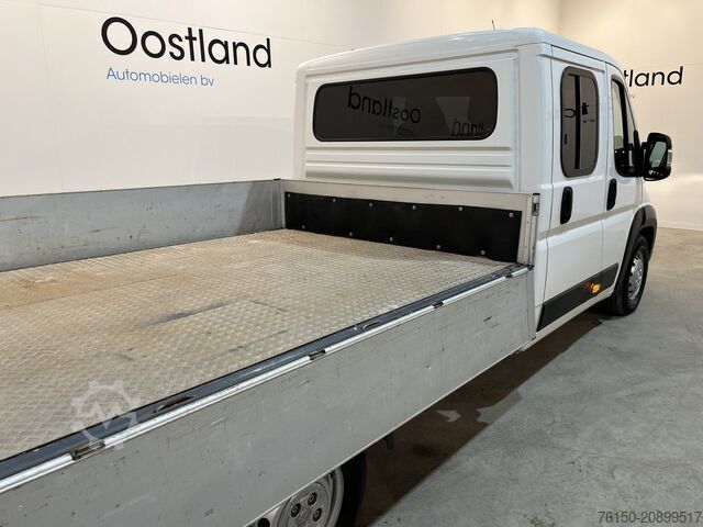 Platform van dobbeltkabine Peugeot Boxer 2.2 HDi 165 PK L4 Pro Zwaar DC 6 pers. Op...