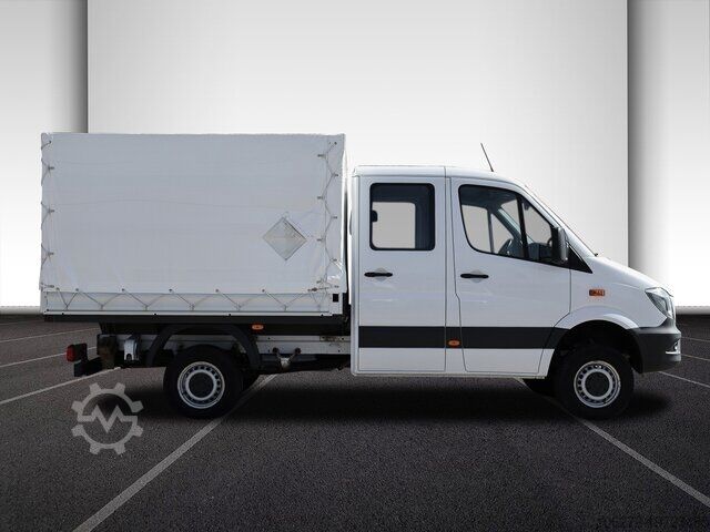 Dobbeltkabine varevogn Mercedes-Benz Sprinter 316CDI DOKA,Allrad,Klima,Standhzg.