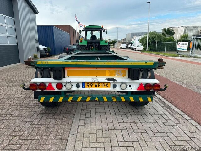 BDF-Systeem Krone AD, 20 Ft Container, Lift-Axle, Perfect !!!