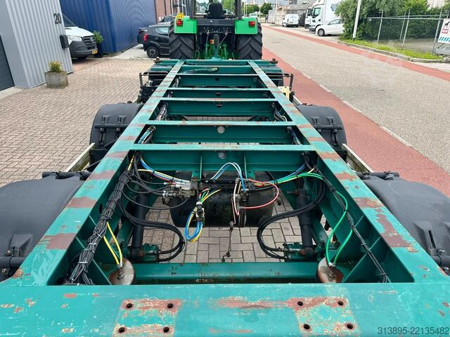 BDF-Systeem Krone AD, 20 Ft Container, Lift-Axle, Perfect !!!