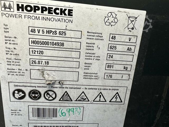 VS-22057 Elektrische Triplex heftruck RX20-20 bj2017 Vorkenspreider STILL RX20-20