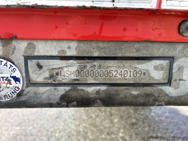 Resväska Schmitz Cargobull SCB S2 / Box Trailer / Disk / APK TUV 10-26