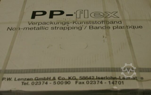 Plastbånd 17 stykker ruller Strapex PP-Flex 9.0 x 0.65 mm