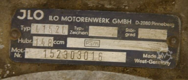 Hydraulic pump with gasoline engine Hawe R60B