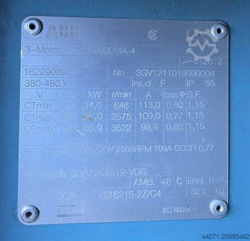 Schroefcompressor GA55VSDFF Atlas Copco GA55VSDFF