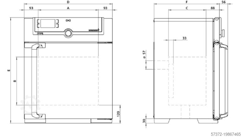 Universele kast Memmert UF30