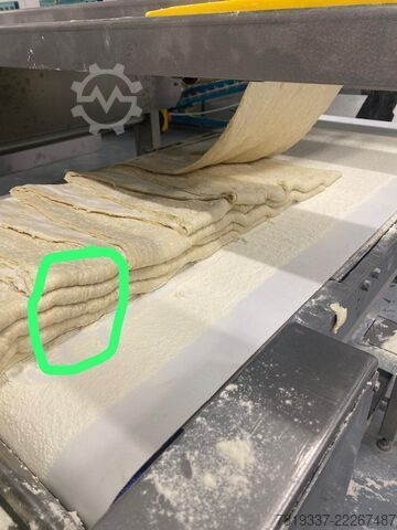 Wienerbrødslinje RIJKAART / RINC Przemysłowa Linia Laminująca Rijkaart