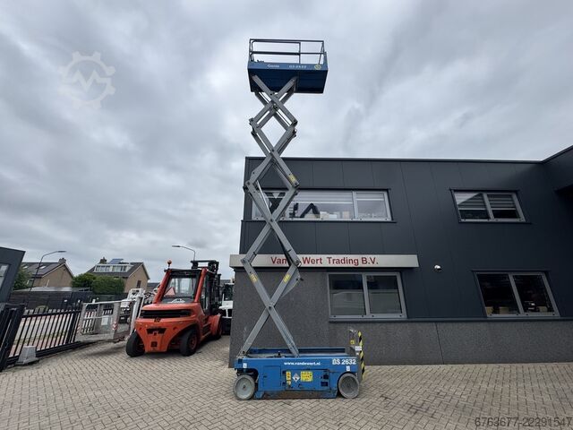 Genie GS-2632 sakselift SCISSOR, 10m arbejdshøjde, elektrisk, 2014 GENIE GS-2632 schaarhoogwerker SCISSOR  10M Werkhoogte Elektrisch 2014