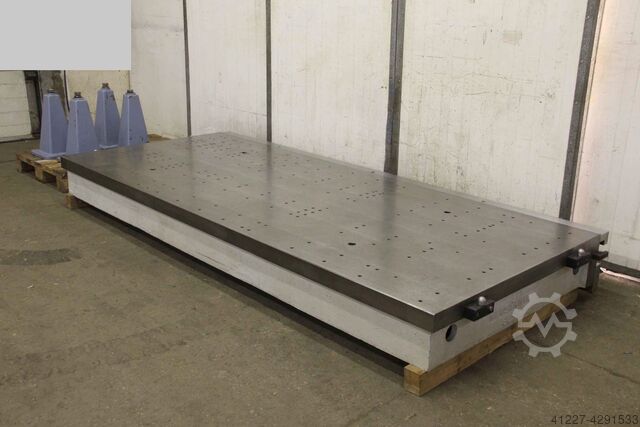 Klemplaat Meuselwitz 3000/1335/H250 mm
