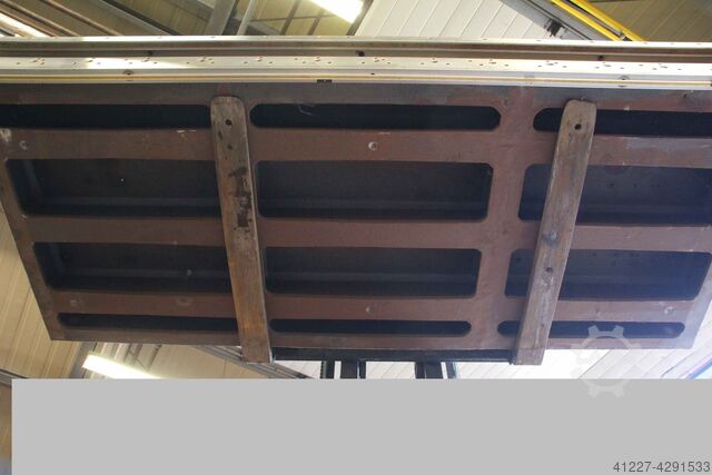 Klemplaat Meuselwitz 3000/1335/H250 mm