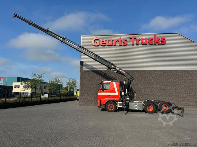 Vrachtwagen met kraan Volvo FH 420 6X2 MET HIAB 477-EP 5 HIPRO KRAAN/KRAN/C...