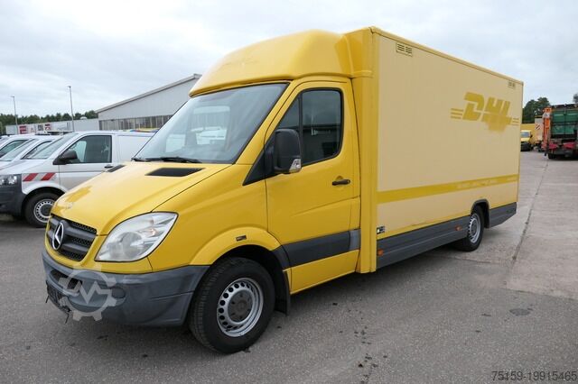 Vrachtwagen met bakwagen mercedes-benz SPRINTER 310 CDI MAXI EURO-5 KOFFER REGALE KAMERA DURCHGANG