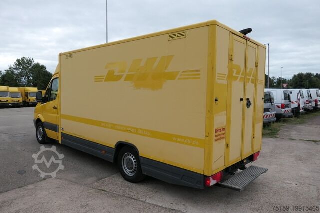 Vrachtwagen met bakwagen mercedes-benz SPRINTER 310 CDI MAXI EURO-5 KOFFER REGALE KAMERA DURCHGANG