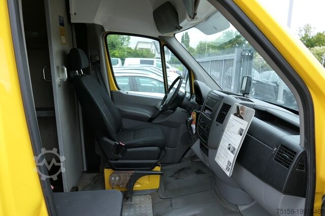 Vrachtwagen met bakwagen mercedes-benz SPRINTER 310 CDI MAXI EURO-5 KOFFER REGALE KAMERA DURCHGANG