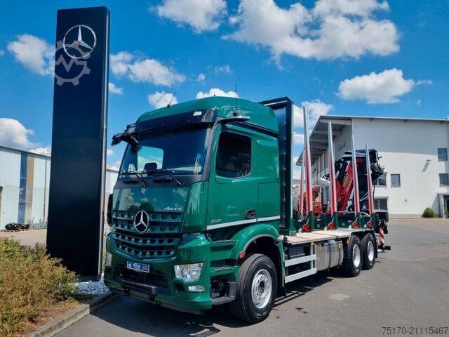 Přepravník dřeva Mercedes-Benz Arocs 2651L 6x4 Palfinger-EPSILON Y Crane M12Z91